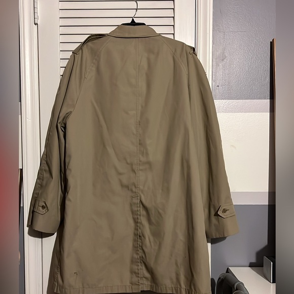 Vintage 1970s Mens London Fog Trench Coat Thinsulate Lined 46 long - Picture 2 of 10